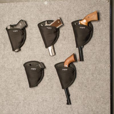 Image showing  Single Pistol and Handgun Pocket, 6 in. x 4.875 in. x 0.5 in., Velcro