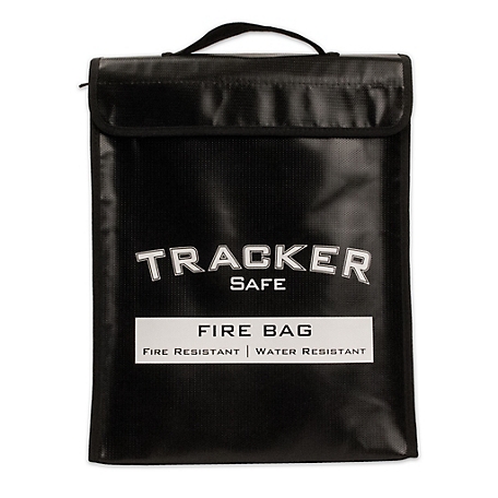 Tracker Safe Large Fire and Water Resistant Bag, 15 in. x 11 in. x 2.55 in.