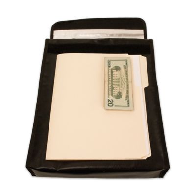 Image showing 8 th Tracker Safe Large Fire and Water Resistant Bag, 15 x 11 x 2.55 in.