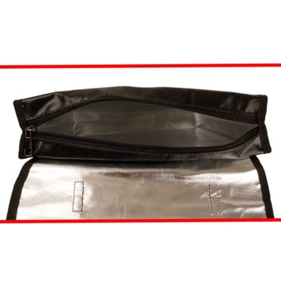 Image showing 9 th Tracker Safe Large Fire and Water Resistant Bag, 15 x 11 x 2.55 in.