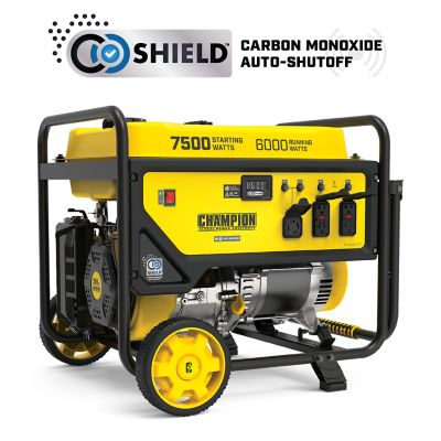 Champion Power Equipment 7,500/6,000-Watt Generator, 201033 at Tractor Supply