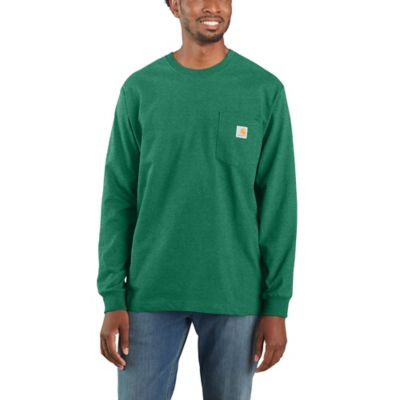 Carhartt K126 Men's Loose Fit Long-Sleeve Workwear Pocket T-Shirt