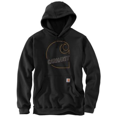 Carhartt Force Relaxed Fit Lightweight Logo Graphic Pullover Hoodie Men's