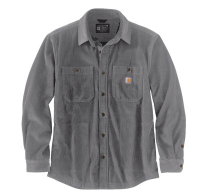 Carhartt Men's Long-Sleeve Loose Fit Heavyweight Corduroy Jersey-Lined ...