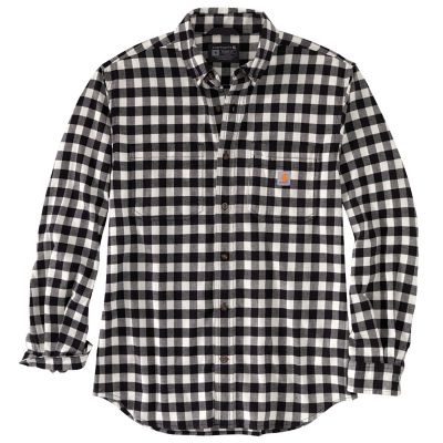 Carhartt Men's Rugged Flex Relaxed Fit Midweight Flannel Long-Sleeve Work Shirt