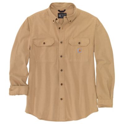 Carhartt Men's Loose Fit Midweight Chambray Long-Sleeve Work Shirt