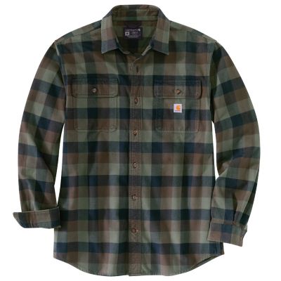 Carhartt men's clearance hubbard plaid shirt