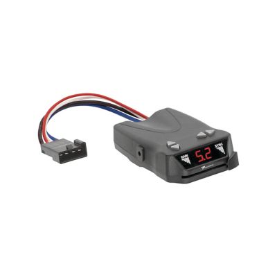 Tekonsha Brakeman IV Time-Delay Brake Controller for Trailers with 1-4 Axles, Black