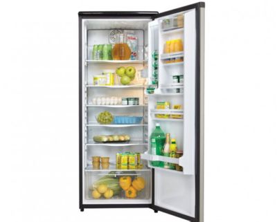 Image showing  11 cu. ft. Apartment Refrigerator, Stainless Steel