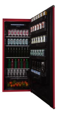 Image showing  11 cu. ft. Apartment Refrigerator, Metallic Red