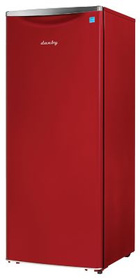 Image showing 7 th Danby 11 cu. ft. Apartment Refrigerator, Metallic Red