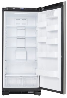 Image showing  17 cu. ft. Apartment Refrigerator, Stainless Steel