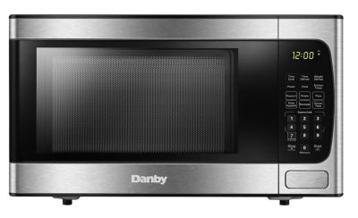 Danby 0.9 cu. ft. Countertop Microwave, Stainless Steel