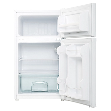 Danby 3.1 cu. ft. Dual Door Compact Refrigerator, White