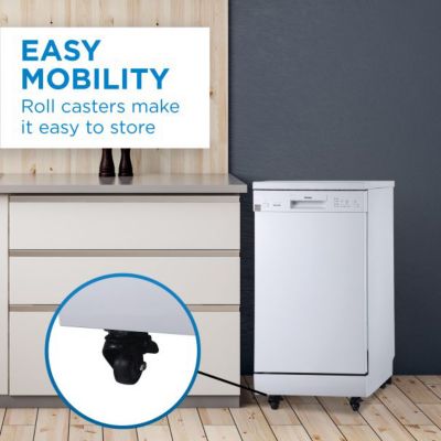 Image showing 6 th Danby Portable Dishwasher, White