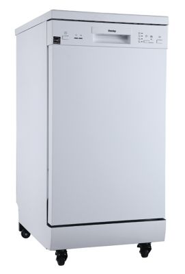 Image showing 13 th Danby Portable Dishwasher, White