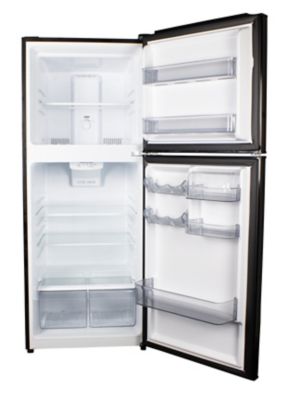 Image showing  10.1 cu. ft. Top-Mount Apartment Refrigerator, Black