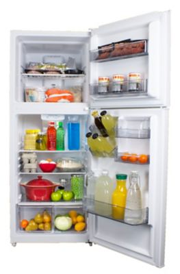 Image showing  10 cu. ft. Top-Mount Apartment Refrigerator, White, DFF101B2WDB