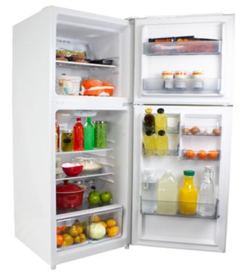 Image showing 5 th Danby 10 cu. ft. Top-Mount Apartment Refrigerator, White, DFF101B2WDB