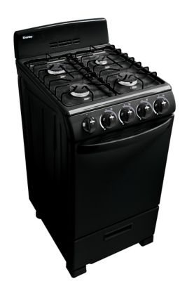 Image showing  Ultra Compact Gas Range, Black