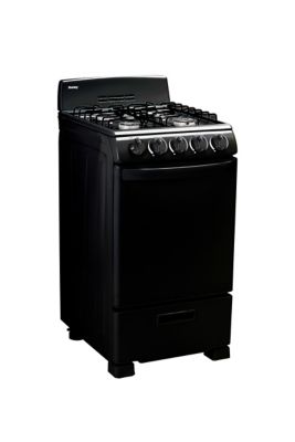 Image showing  Ultra Compact Gas Range, Black