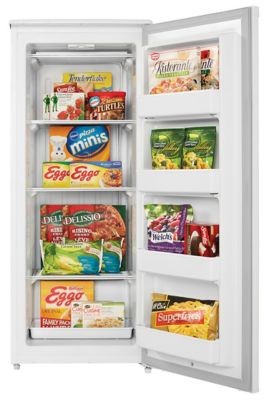 Image showing  10.1 cu. ft. Upright Freezer, White