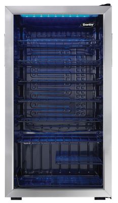 Danby 36-Bottle Capacity Freestanding Wine Cooler, Stainless Steel