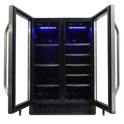 Image showing  27-Bottle Capacity 5.1 cu. ft. Built-In Beverage Center, Stainless Steel