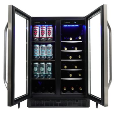 Image showing  27-Bottle Capacity 5.1 cu. ft. Built-In Beverage Center, Stainless Steel
