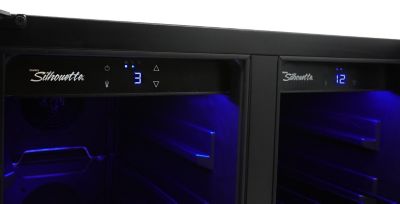 Image showing 7 th Danby 27-Bottle Capacity 5.1 cu. ft. Built-In Beverage Center, Stainless Steel