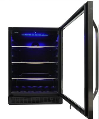 Image showing  138 Can Capacity 5.7 cu. ft. Built In Beverage Center, Stainless Steel