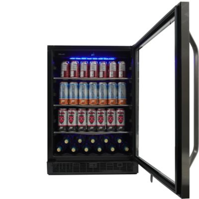 Image showing  138 Can Capacity 5.7 cu. ft. Built In Beverage Center, Stainless Steel