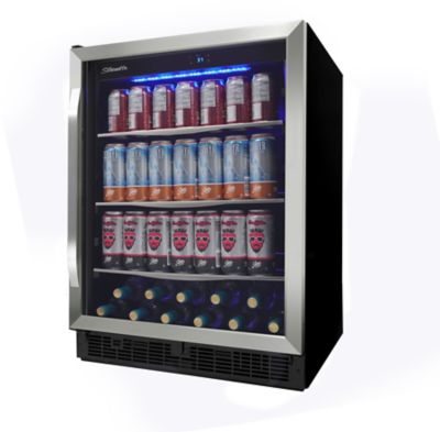 Image showing  138 Can Capacity 5.7 cu. ft. Built In Beverage Center, Stainless Steel