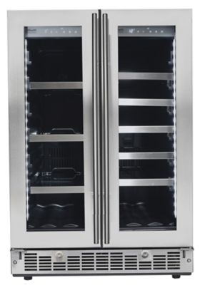 Danby 21-Bottle Capacity 4.7 cu. ft. Built-In Beverage Center, Stainless Steel