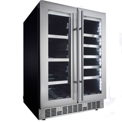 Image showing  21 Bottle Capacity 4.7 cu. ft. Built In Beverage Center, Stainless Steel