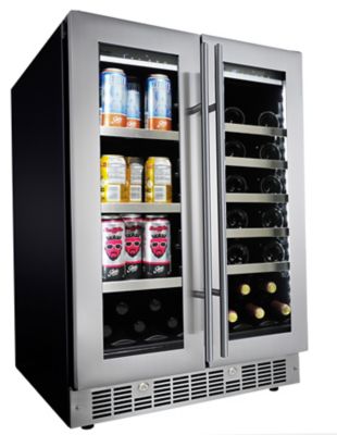 Image showing  21 Bottle Capacity 4.7 cu. ft. Built In Beverage Center, Stainless Steel