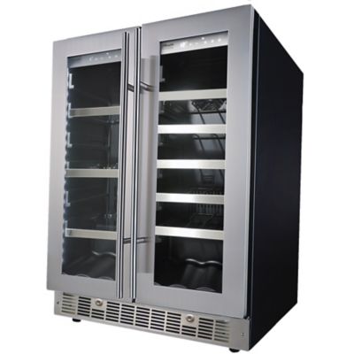 Image showing 5 th Danby 21 Bottle Capacity 4.7 cu. ft. Built In Beverage Center, Stainless Steel