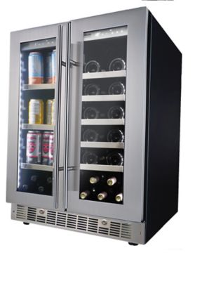 Image showing 6 th Danby 21 Bottle Capacity 4.7 cu. ft. Built In Beverage Center, Stainless Steel
