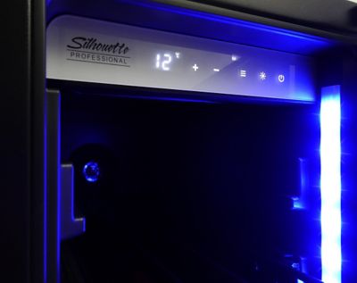 Image showing 7 th Danby 21 Bottle Capacity 4.7 cu. ft. Built In Beverage Center, Stainless Steel