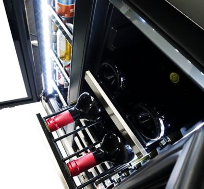 Image showing 8 th Danby 21 Bottle Capacity 4.7 cu. ft. Built In Beverage Center, Stainless Steel