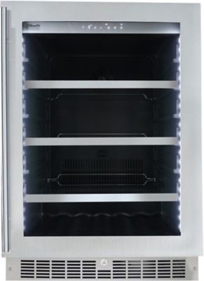 Danby 126-Can Capacity 5.6 cu. ft. Built-In Beverage Center, Stainless Steel
