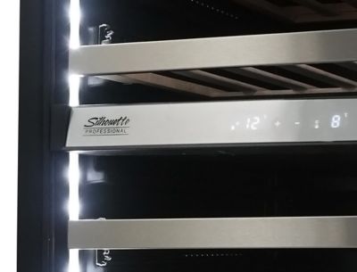 Image showing 5 th Danby 51-Bottle Capacity Built-In Wine Cooler, Stainless Steel