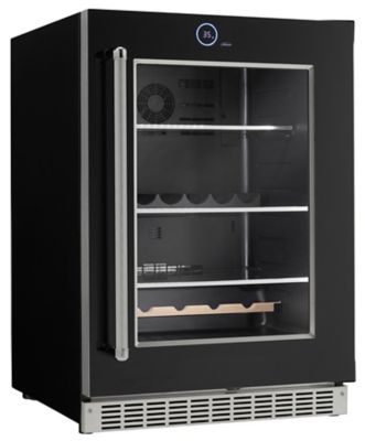 Image showing 5 th Danby 12-Bottle 5 cu. ft. Built-In Beverage Center, Black, Right Hinge