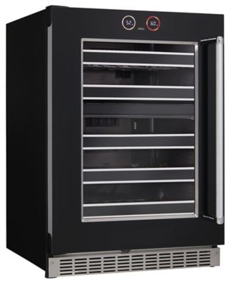 Image showing 6 th Danby 37-Bottle Capacity Built-In Wine Cooler, Black, Left Hinge