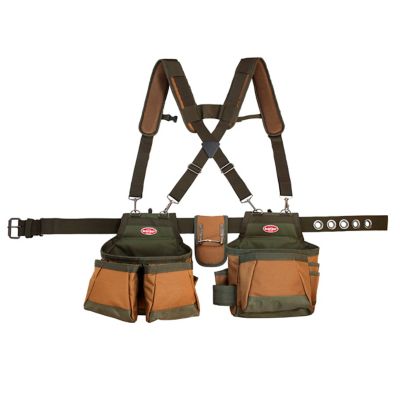 Bucket Boss Airlift Suspension Rig Tool Belt with Suspenders