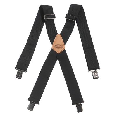 Bucket Boss Web Suspenders, Black