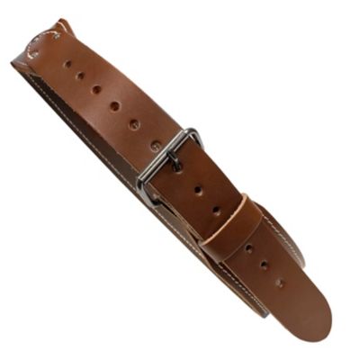 Bucket Boss Leather Tool Belt, Fits Waist Sizes 30 in. to 42 in.