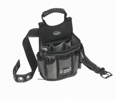 Bucket Boss Leather Tool Belt, Fits Waists 40 in. to 54 in.
