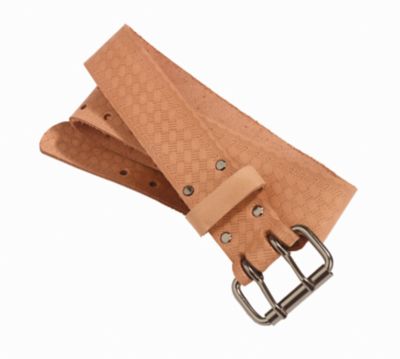 Bucket Boss Saddle Leather Work Belt, 2 in.
