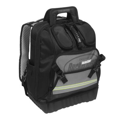 Bucket Boss HV ProTech Heavy-Duty Poly Fabric Tool Backpack, 65180-HV